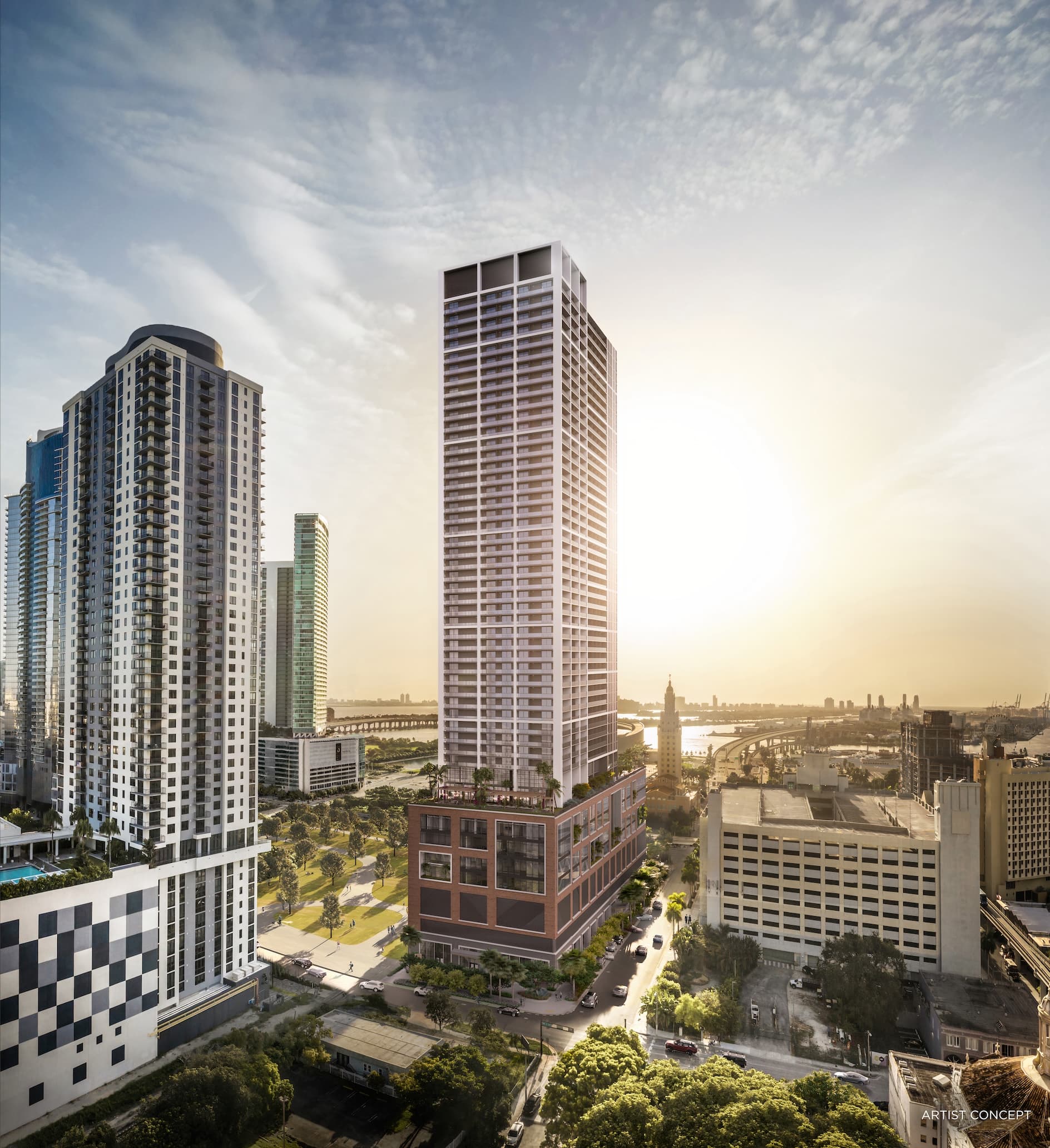 GALE Miami Hotel & Residences view